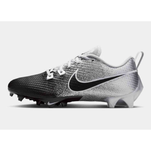 NIKE VAPOR EDGE SPEED 360 2 FOOTBALL CLEATS SILVER/BLACK MEN\'S SIZE 7 NEW main image 11